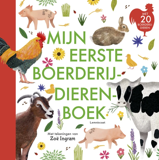 Mijn eerste boerderijdierenboek – Zoë Ingram – boek cover