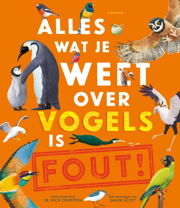 Alles wat je weet over vogels is FOUT! – Nick Crumpton – boek cover