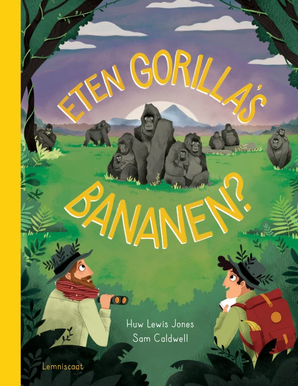 Eten gorilla's bananen? – Huw Lewis Jones – boek cover