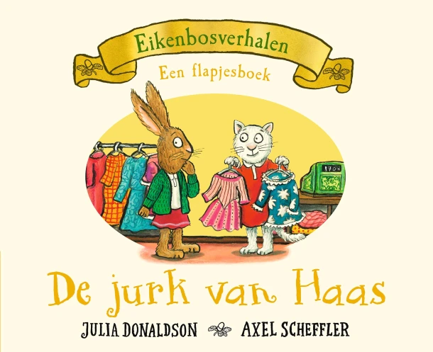 De jurk van Haas – Julia Donaldson – boek cover