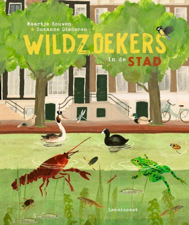 Wildzoekers - In de stad – Maartje Kouwen – boek cover