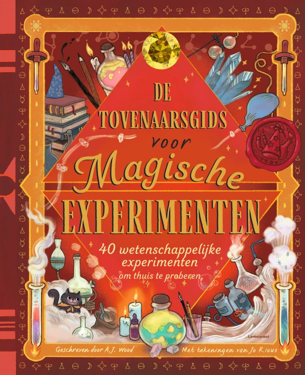 De tovenaarsgids voor magische experimenten – Amanda Wood – boek cover