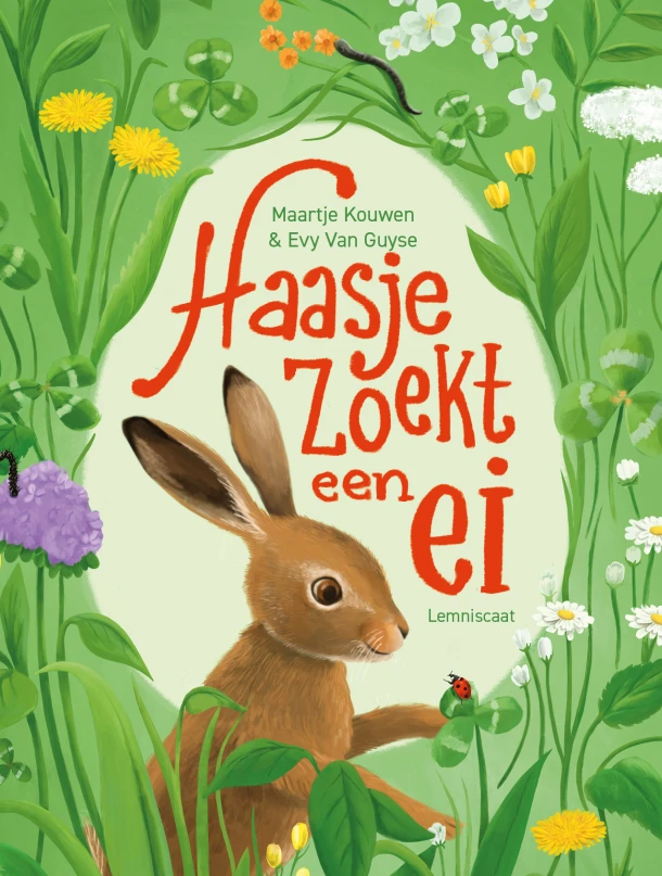 Haasje zoekt een ei – Maartje Kouwen – boek cover