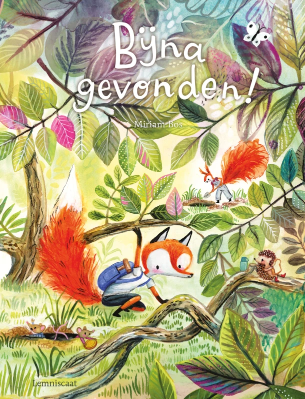 Bijna gevonden! – Miriam Bos – boek cover