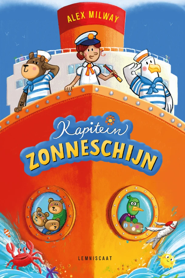 Kapitein Zonneschijn – Alex Milway – boek cover