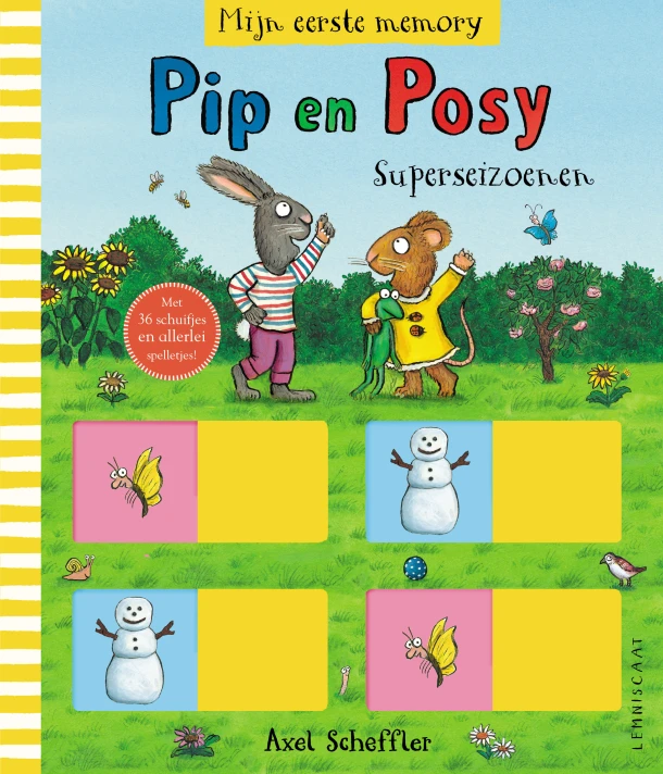 Mijn eerste memory. Superseizoenen – Axel Scheffler – boek cover