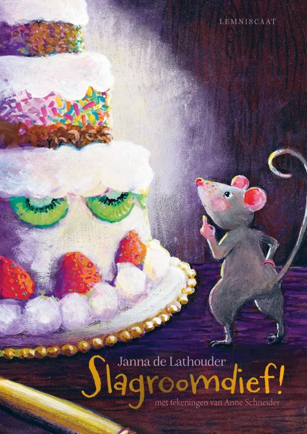 Slagroomdief! – Janna de Lathouder – boek cover