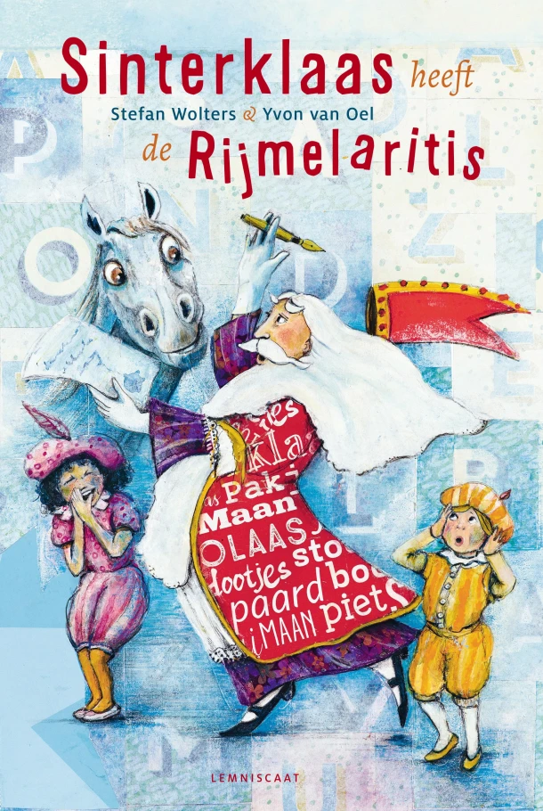 Sinterklaas heeft de Rijmelaritis – Stefan Wolters – boek cover