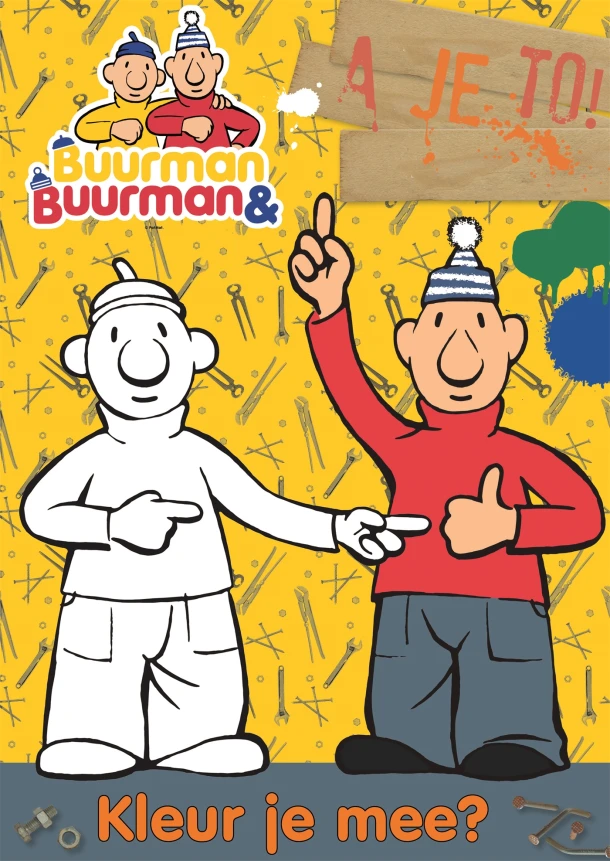 Buurman & Buurman - Kleurboek – Patmat S.r.o – boek cover