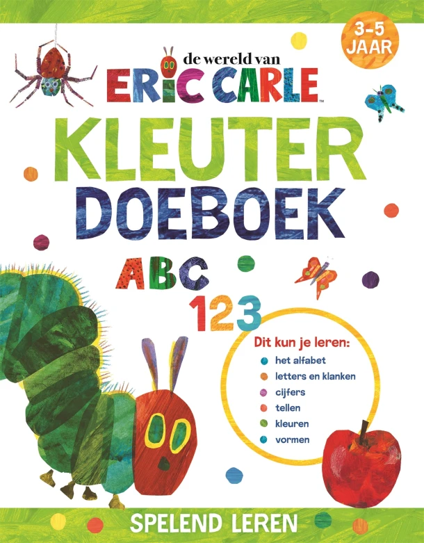 De wereld van Eric Carle kleuterdoeboek – Eric Carle – boek cover
