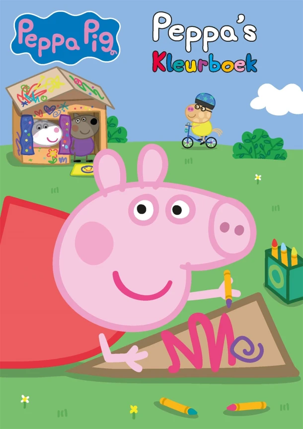 Peppa's kleurboek – Neville Astley – boek cover