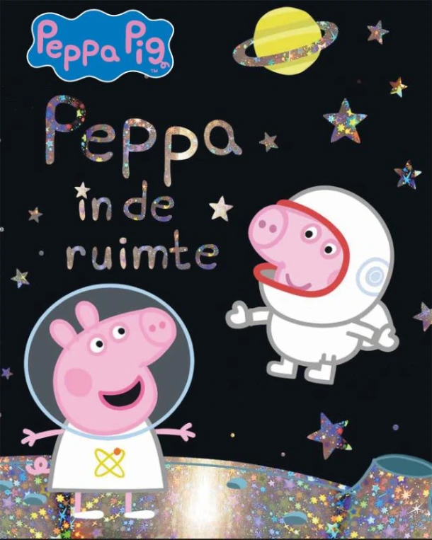 Peppa Pig-Peppa in de ruimte – Neville Astley – boek cover