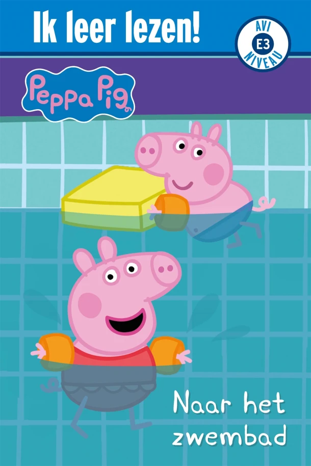 Peppa Pig, naar het zwembad – Neville Astley – boek cover