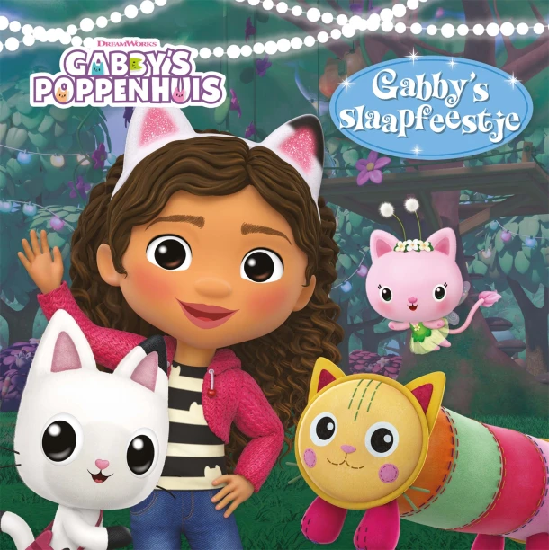 Gabby's slaapfeestje – DreamWorks Animation LLC – boek cover