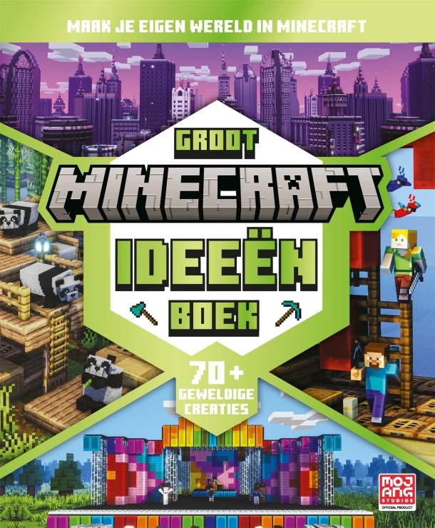Groot Minecraft ideeĆ«nboek ā Thomas McBrien ā boek cover