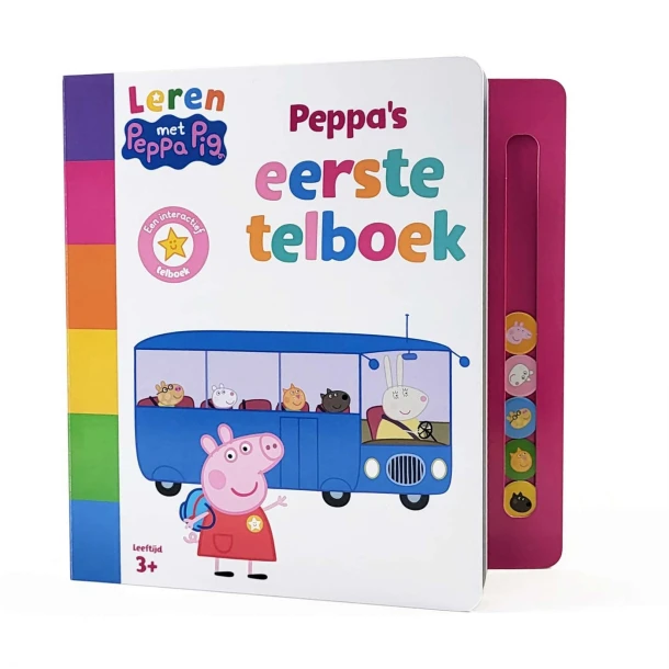 Peppa's eerste telboek – Neville Astley – boek cover