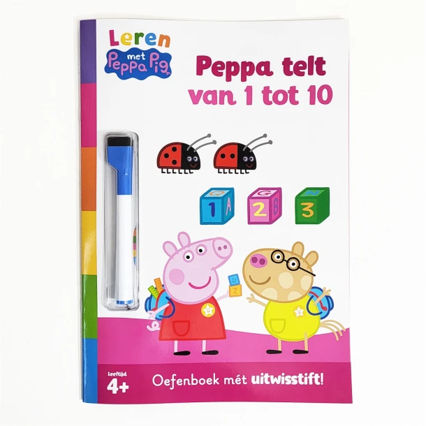 Peppa telt van 1 tot 10 – Neville Astley – boek cover