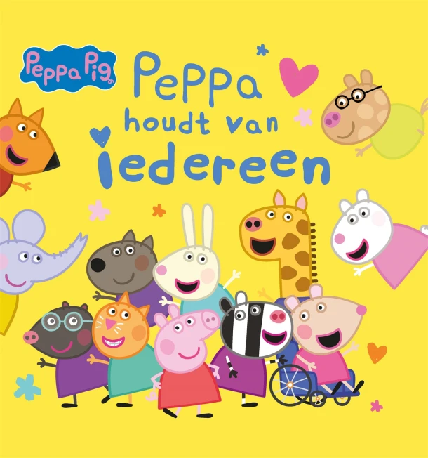 Peppa houdt van iedereen – Neville Astley – boek cover