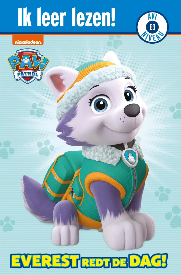 AVI - PAW Patrol, Everest redt de dag – Nickelodeon en Spinmaster – boek cover