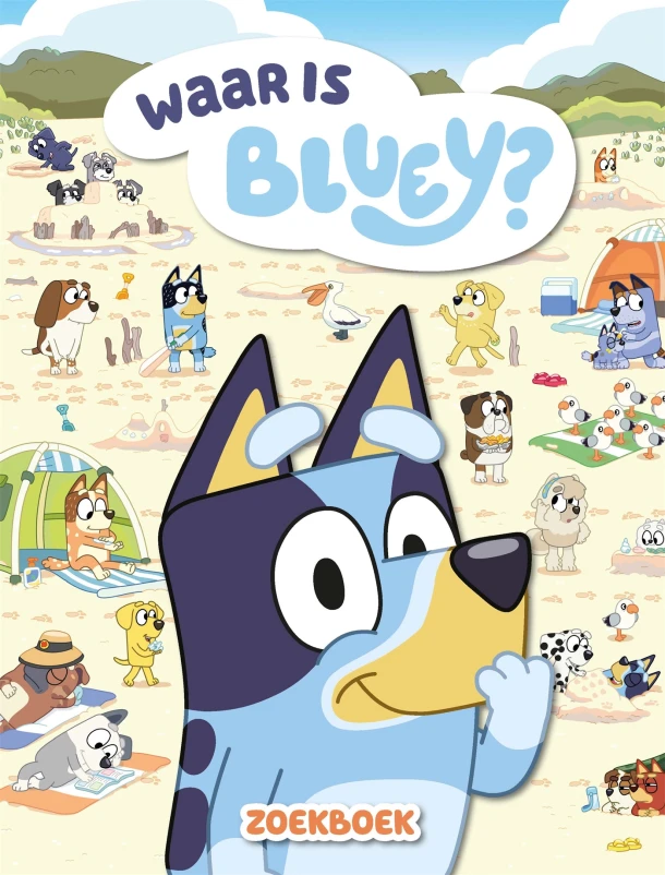Waar is Bluey? – Ludo Studio – boek cover