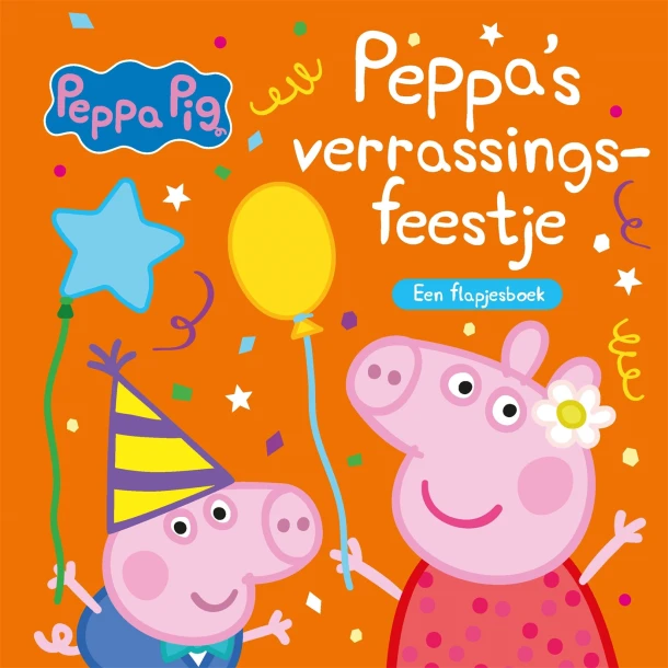 Peppa's verrassingsfeestje – Neville Astley – boek cover