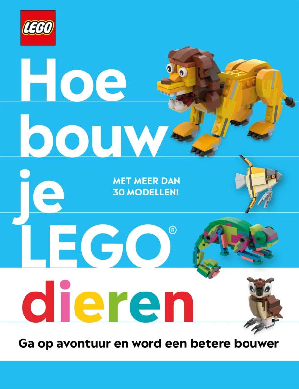 Hoe bouw je LEGO® dieren – Hannah Dolan – boek cover