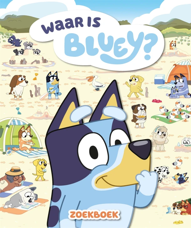 Waar is Bluey? – Ludo Studio – boek cover