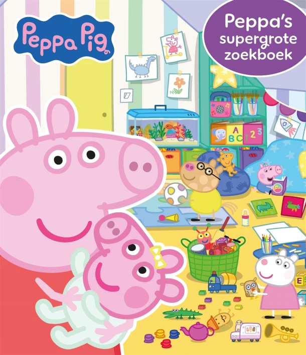 Peppa's supergrote zoekboek – Neville Astley – boek cover