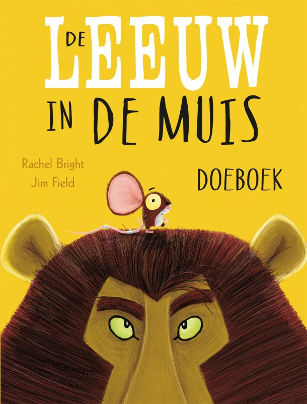 De leeuw in de muis doeboek – Rachel Bright – boek cover