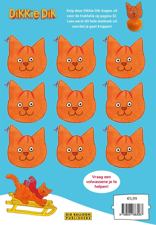 Dikkie Dik Winterdoeboek – Jet Boeke – boek cover