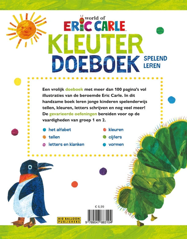 3-5 jaar – Eric Carle – boek cover