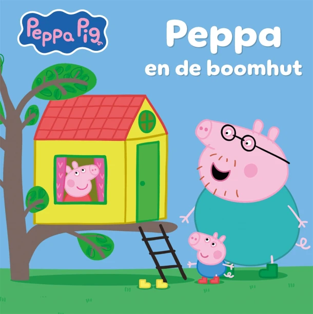 Peppa blaast bellen en Peppa en de boomhut – Neville Astley – boek cover