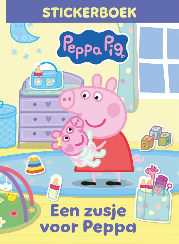 Een zusje voor Peppa – Neville Astley – boek cover
