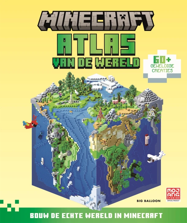 Atlas van de wereld – Mojang – boek cover