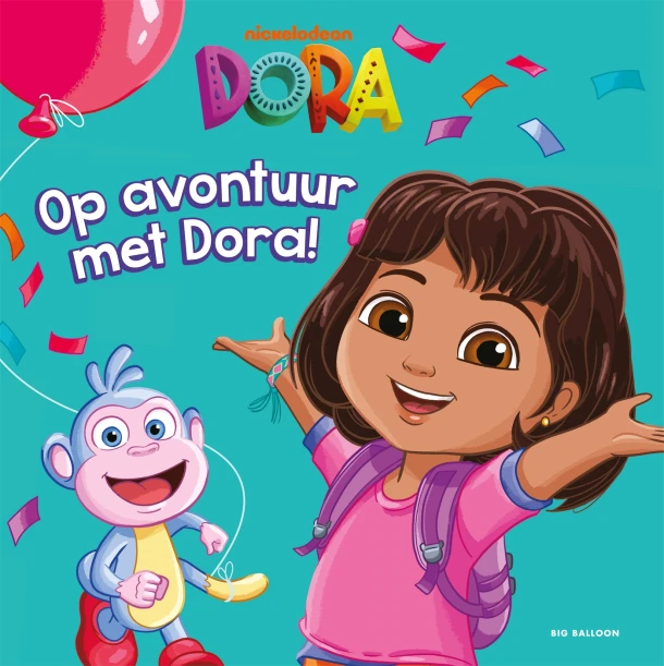 Op avontuur met Dora – Nickelodeon and Viacom – boek cover