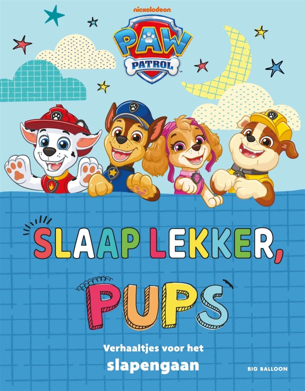 Slaap lekker, Pups – Nickelodeon en Spinmaster – boek cover