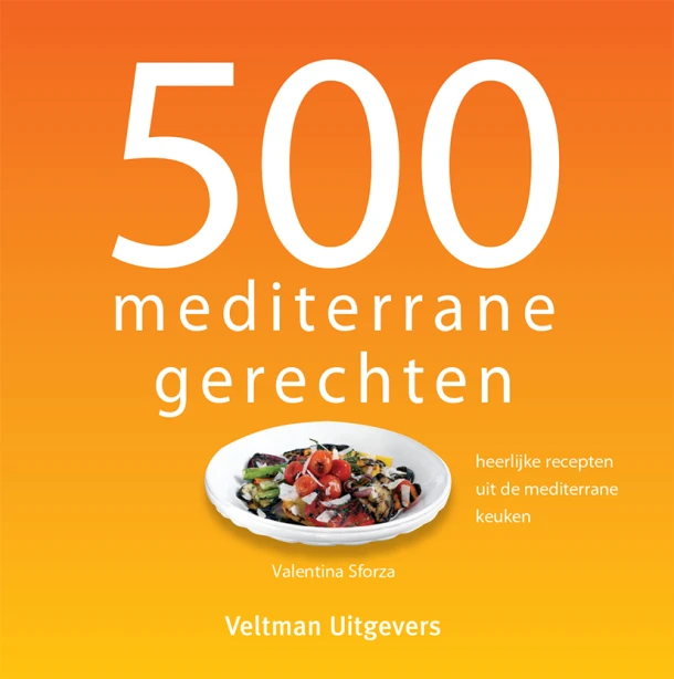 500 mediterrane gerechten – V. Sforza – boek cover