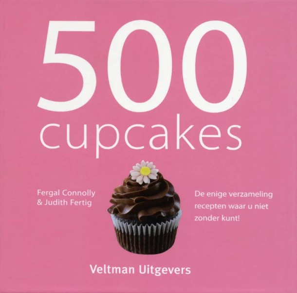 500 cupcakes – Fergal Connolly – boek cover