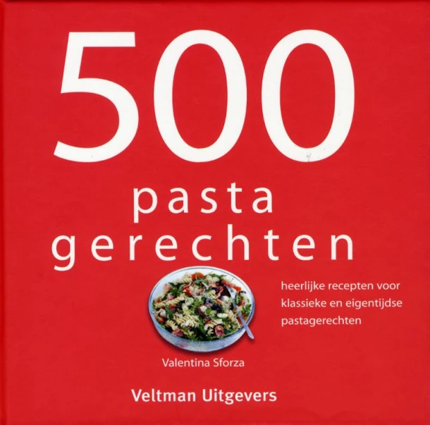 500 pastagerechten – Valentina Sforza – boek cover