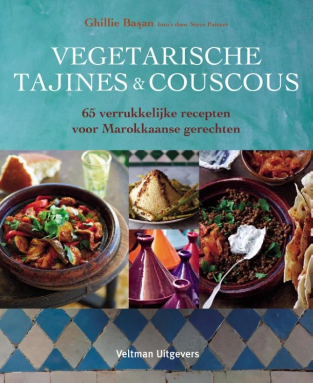 Vegetarische tajines en couscous – Ghillie BASAN – boek cover