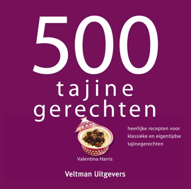 500 tajine gerechten – Valentina Harris – boek cover