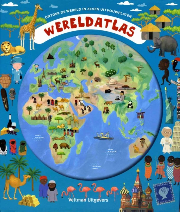 Wereldatlas – Oldrich Ruzicka – boek cover