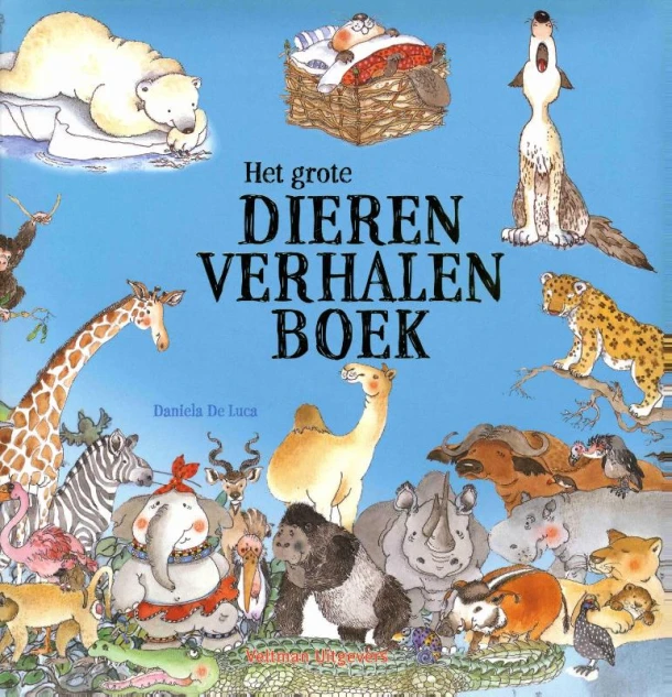 Het grote dierenverhalenboek – Daniela de Luca – boek cover