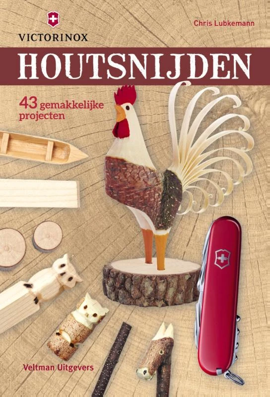 Houtsnijden – Chris Lubkemann – boek cover