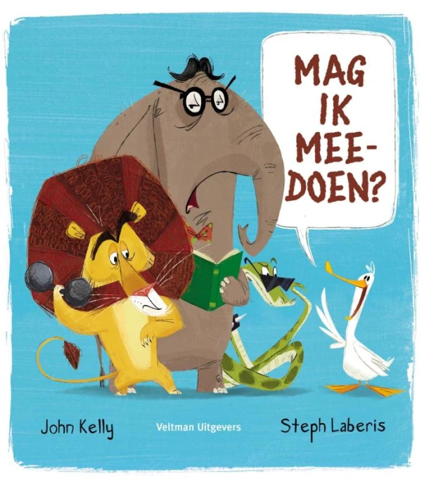 Mag ik meedoen? – John Kelly – boek cover