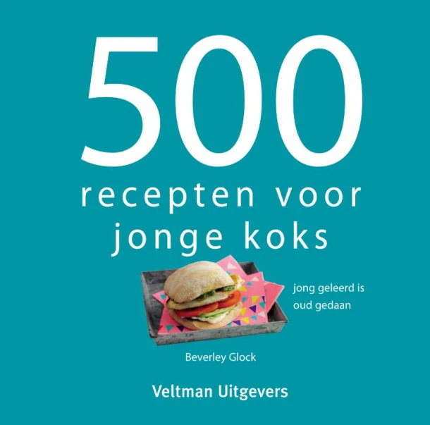 500 recepten voor jonge koks – Beverley Glock – boek cover
