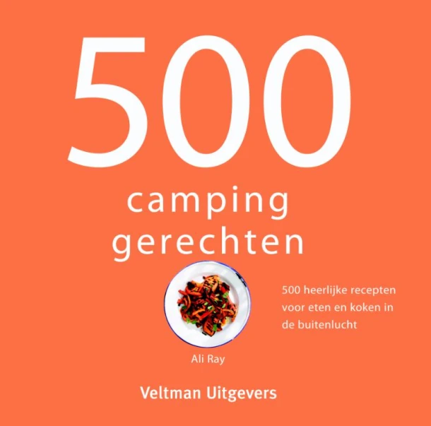 500 campinggerechten – Ali Ray – boek cover