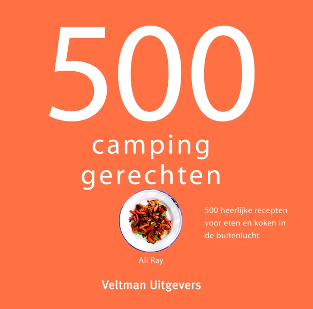 500 campinggerechten – Ali Ray – boek cover