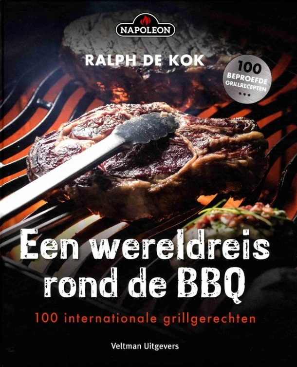 Een wereldreis rond de BBQ – Ralph de Kok – boek cover