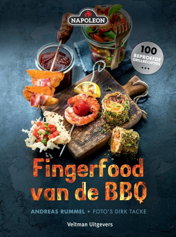 Fingerfood van de BBQ – Andreas Rummel – boek cover